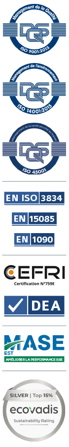 certifications Industeam